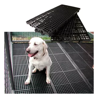 Tapete Sanitário Para Cães Cmz Pallet Palete Tapete Descartável Cor Preto De 8cm X 52cm