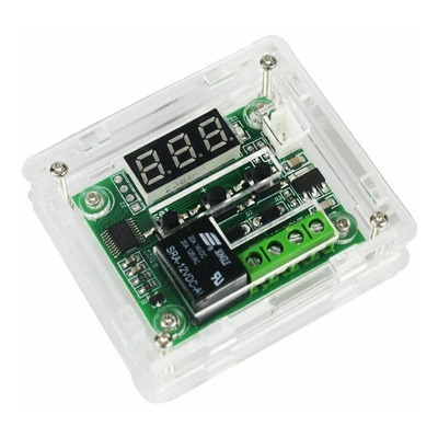 Termostato Controlador Temperatura W1209 Caja Acrílica Fp