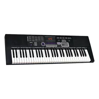 Teclado Musical Iniciantes Waldman Kep6120x2 Preto 61 Teclas Bivolt