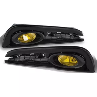 Faros De Niebla Amarillos Con Biseles Para Honda Civic 13 15