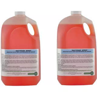 Desinfectante Sanitizante Con Cuaternarias De Amonio,4lt X 2