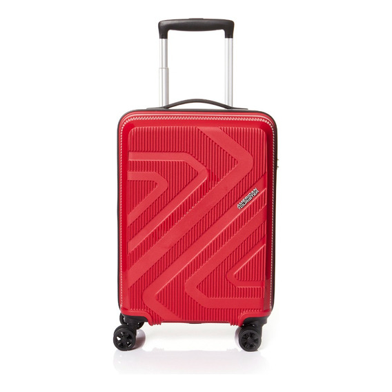 Bolsa de viaje Camboriu American Tourister roja pequeña de color rojo liso