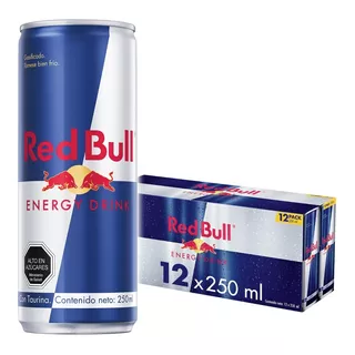 Red Bull Bebida Energética Pack 12 Latas 250ml