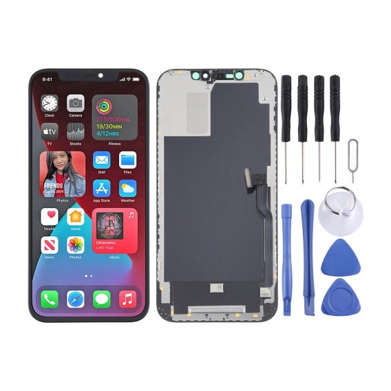 Pantalla Para iPhone 12 Pro Max Jk Alta Calidad + Kit Herram