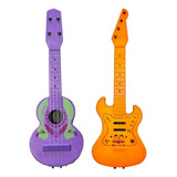 Kit Violinha Guitarra Infantil Viola Brinquedo Grande