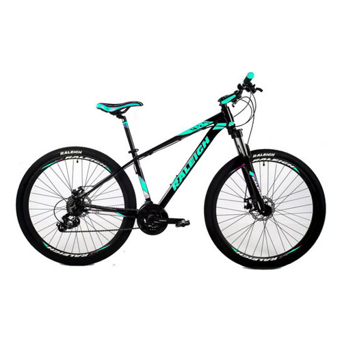 Bicicleta Mtb Dama Raleigh Mojave 2.0 Rodado 29 Aluminio Con Transmisión Shimano, Frenos Disco Mecanico, Horquilla Con Bloqueo Negra