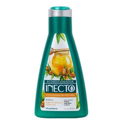 Acondicionador Inecto Elixir De Reparacion Profunda X 400 Ml