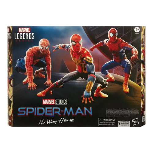 Hasbro Marvel Legends Spider-man No Way Home 3 Pack Set