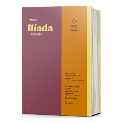 Iliada Liberada: No Aplica, De Homero. Editorial Blackie Books, Tapa Dura En Español