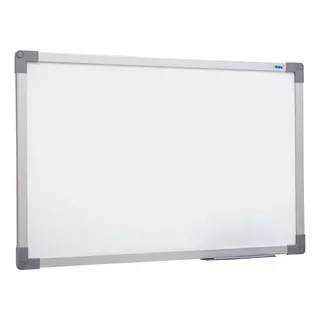 Lousa Quadro Branco 70x50cm Moldura Soft Alumínio