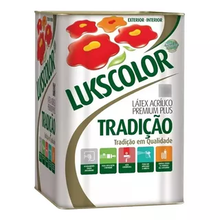 Tinta Latex Lukscolor Tradição 18l Cores Suave Perfume 