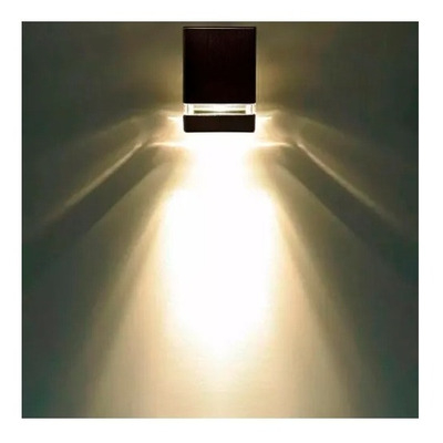  Difusor Unidireccional Exterior Aluminio Apto Led Gu10