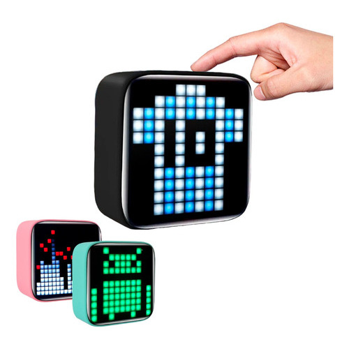 Parlante Mini Bluetooth Recargable Smart Pixel Retro Diseños