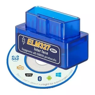 Escáner Automotriz Elm327 Mini Bluetooth Interfaz Obdii Vers