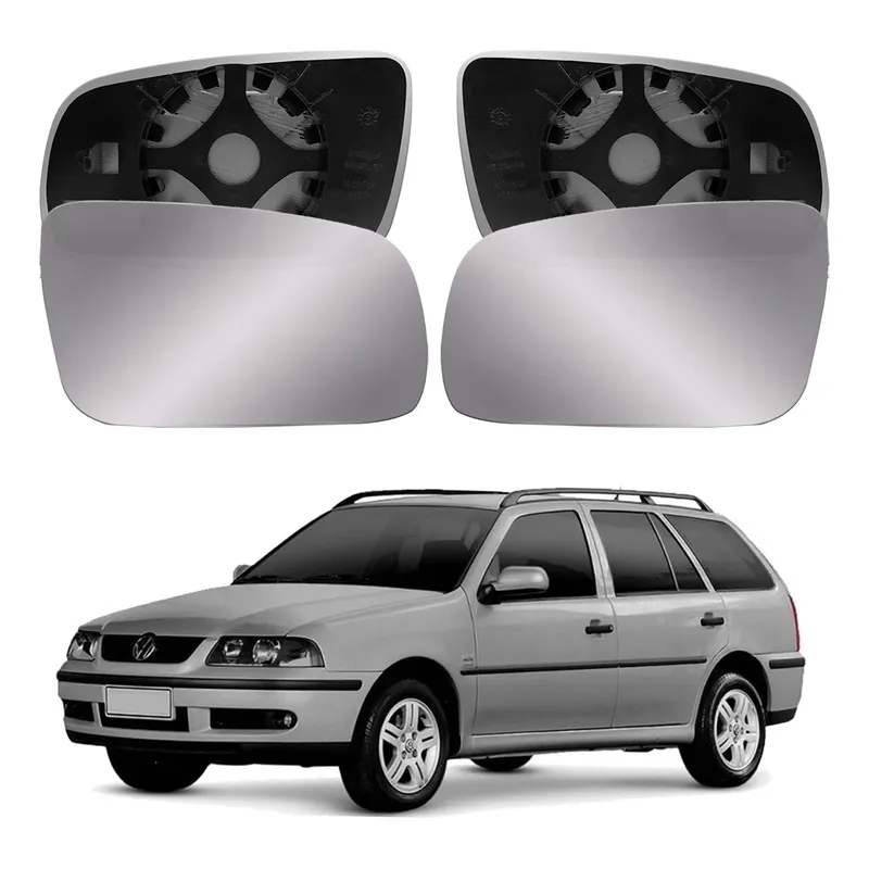 Par Lentes Retrovisor Parati G3 1.0 1.6 1999 A 2005