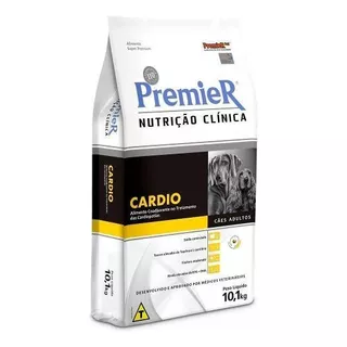 Alimento Premier Super Premium Nutrição Clínica Cardio Para Cão Adulto Todos Os Tamanhos Sabor Mix Em Sacola De 10.1kg