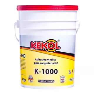 Adhesivo Vinilico Cola Carpintero Kekol K-1000 Envase De 22 Kilos No Toxico