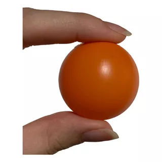  Bolas De Plástico Bolinhas Tipo Ping Pong 50 Un Laranja