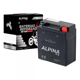 Bateria Moto Gel Libre Mantenimiento 12n7a-3a 6mf7dl Alpina