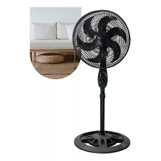 Ventilador C/ Pedestal De Coluna Eco Forte Silencioso Dormir