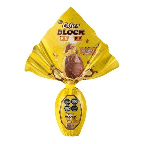 Huevo Chocolate Block Miti-miti X170g
