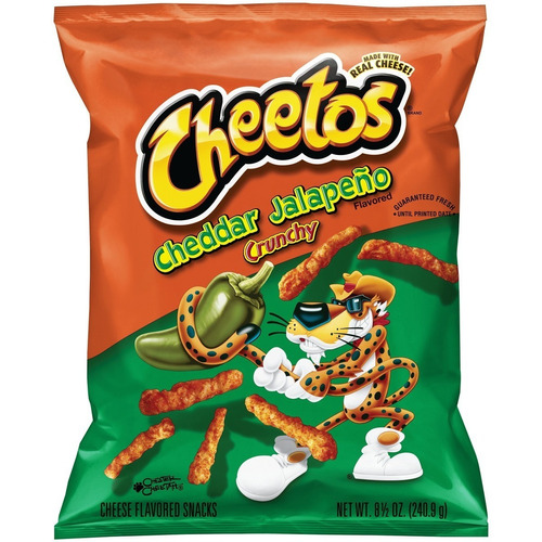 Cheetos Crunchy Cheddar Jalapeño (240.9g)