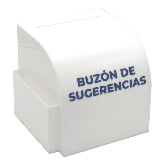 Buzón De Sugerencias En Acrílico - Corporativo - Logo 