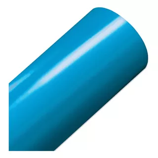 Bobina Vinil Adesivo Azul Céu 5mx0,30cm Recorte Silhouette