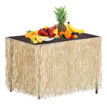 Fovths Falda De Mesa Hawaiana De 108 X 27 Pulgadas, Falda De