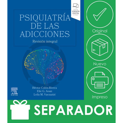 Psiquiatria De Las Adicciones, De Colon Rivera. Editorial Elsevier, Tapa Blanda, Edición 1 En Español