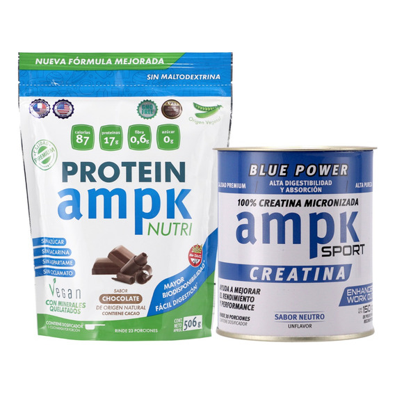 Combo Ampk Proteina Chocolate + Ampk Creatina