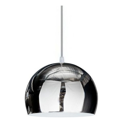 Colgante Miro 1 Luz Iluminacion Cromado Lampara E27 Cromo