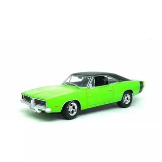 Miniatura Carro Dodge Charger R/t 1969 1:18 Maisto Design