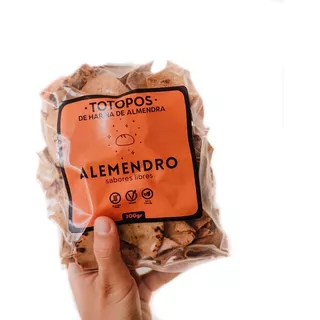 Totopos De Harina De Almendra Alemendro 15 Paquetes