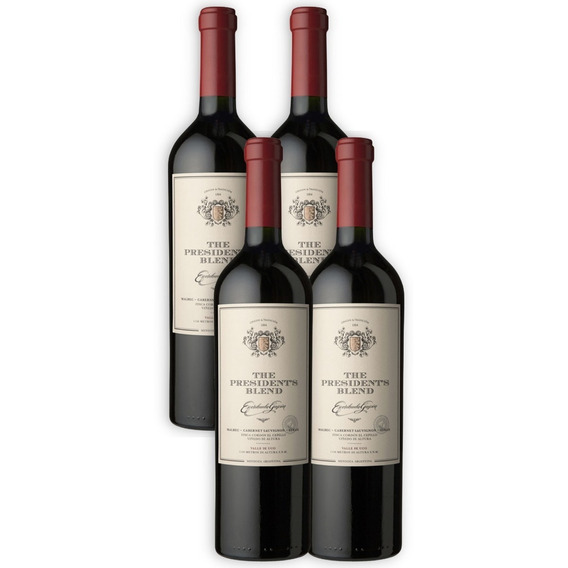 Vino The President's Blend Blend Caja X4u 750ml Escorihuela