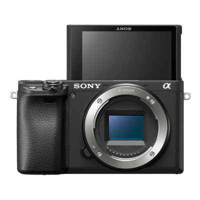 Cámara Profesional Sony De 24.2mp Y Videos 4k - Ilce-6400l Color Negro