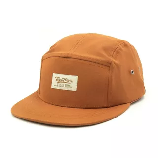 Gorra 5 Paneles Snapback Plana Camel Retro Eva Rain®