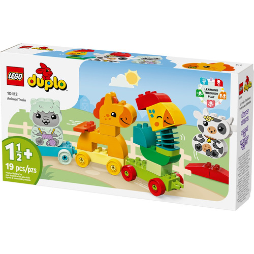 Lego Duplo Tren De Los Animales Cantidad de piezas 19