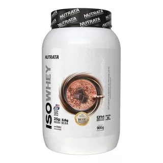 Iso Whey 900g Nutrata - Proteína Isolada Pura