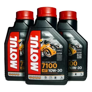 Motul 7100 10w30 1lt X3 Unidades