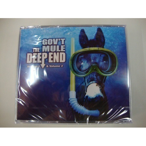 Gov't Mule Deep End, doble CD, volúmenes 1 y 2, caja nueva sellada
