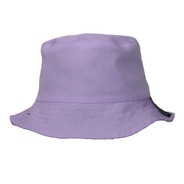 Bucket Hat De Niño Morado/negro. 