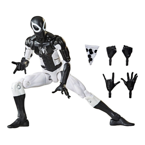 Marvel Legends Spider-man Retro Traje Zona Negativa