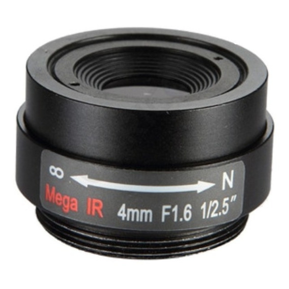 Ricom Ric-rs0616f-ir Lente Cctv 6mm Mont Cs Iris Fijo