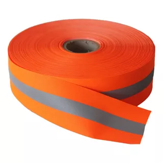 Cinta Para Marcar Cancha Fluo Reflectiva 100m X 5cm -sportex