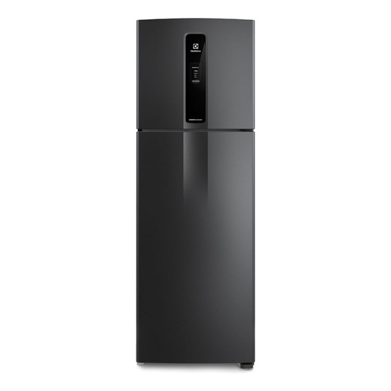 Nevera Congelador Superior Electrolux 390l Inverter Con Auto Color Black inox 110V