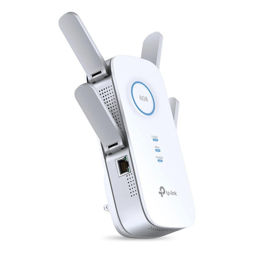 Repetidor Expansor Señal Wifi Tplink Re650 Ac2600 2.4 & 5ghz Color Blanco/Plata