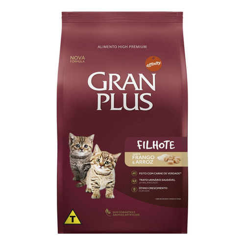 Gran Plus Gatitos Pollo Y Arroz  10 Kg Kitten