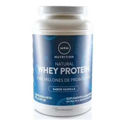 Natural Whey Protein 2 Lbs Vainilla Probióticos Mrm