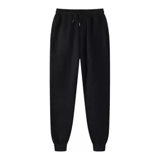 Pants Jogger Deportivo Slim Fit Súper Calidad Elástico Negro